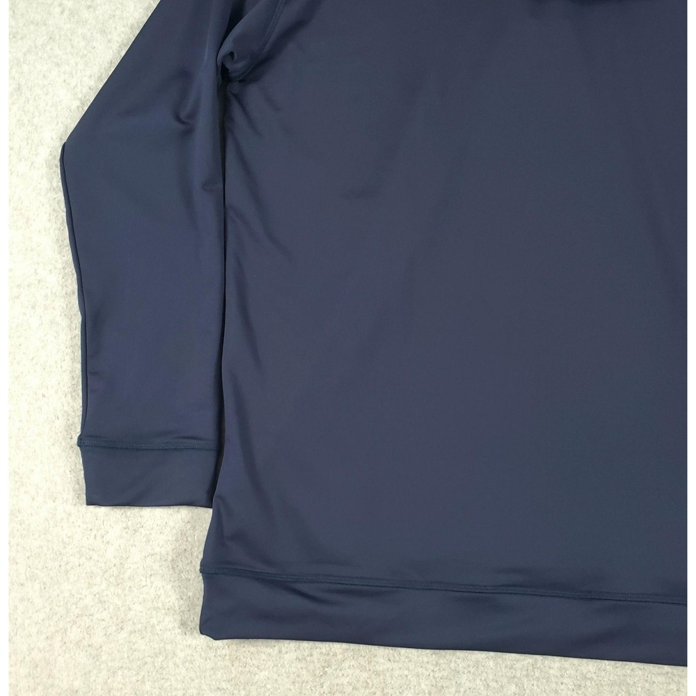 Swannies Hoodie Mens XL Blue 1/4 Zip Lightweight Stretch Golf Pullover Top - Picture 6 of 13